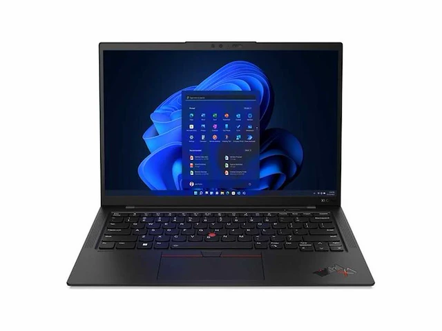 Lenovo thinkpad x1 carbon gen 11 intel® core™ i7 i7-1355u laptop 35,6 cm (14") wuxga 16 gb lpddr5-sdram 512 gb ssd wi-fi 6e (802.11ax) windows 11 pro duits zwart - afbeelding 1 van  3