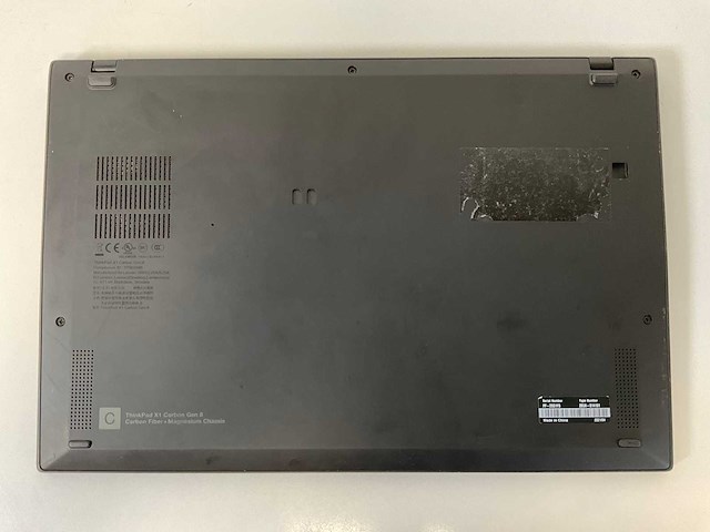Lenovo thinkpad x1 carbon gen 8 14”, core(tm) i7 10th gen, 16 gb ram, 256 gb nvme laptop - afbeelding 6 van  7
