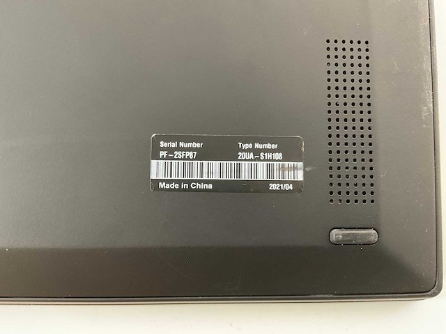Lenovo thinkpad x1 carbon gen 8 14”, core(tm) i7 10th gen, 16 gb ram, 256 gb nvme laptop - afbeelding 7 van  7