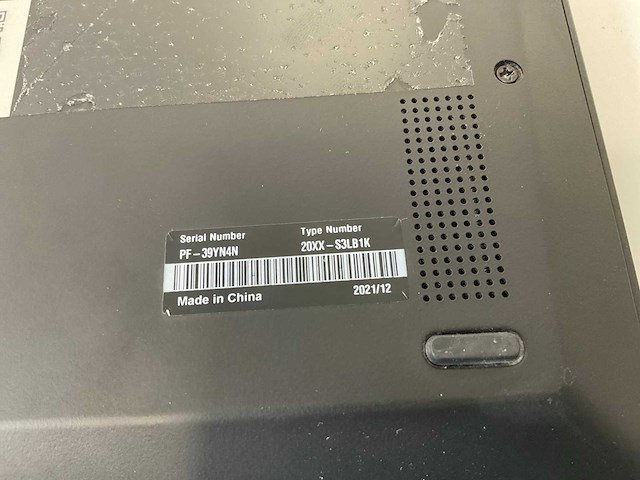 Lenovo thinkpad x1 carbon gen 9 14”, core(tm) i7 11th gen, 16 gb ram, 256 gb nvme laptop - afbeelding 7 van  7