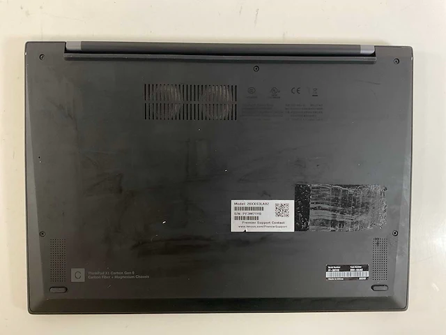 Lenovo thinkpad x1 carbon gen 9 14”, core(tm) i7 11th gen, 32 gb ram, 256 gb nvme laptop - afbeelding 6 van  7