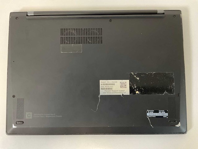 Lenovo thinkpad x1 carbon gen 9 14”, core(tm) i7 11th gen, 32 gb ram, 256 gb nvme laptop - afbeelding 6 van  7