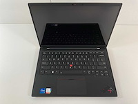 Lenovo thinkpad x1 carbon gen 9 14”, core(tm) i7 11th gen, 32 gb ram, 256 gb nvme laptop - afbeelding 1 van  7