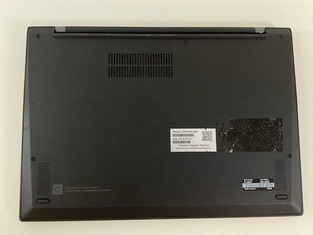 Lenovo thinkpad x1 carbon gen 9 14”, core(tm) i7 11th gen, 32 gb ram, 256 gb nvme laptop - afbeelding 6 van  7
