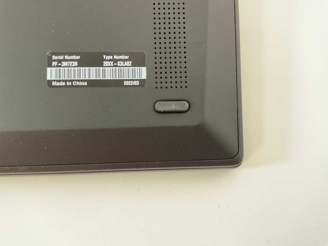 Lenovo thinkpad x1 carbon gen 9 14”, core(tm) i7 11th gen, 32 gb ram, 256 gb nvme laptop - afbeelding 7 van  7