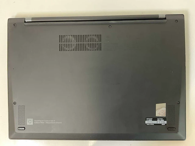 Lenovo thinkpad x1 carbon gen 9 14”, core(tm) i7 11th gen, 32 gb ram, 512 gb nvme laptop - afbeelding 6 van  7