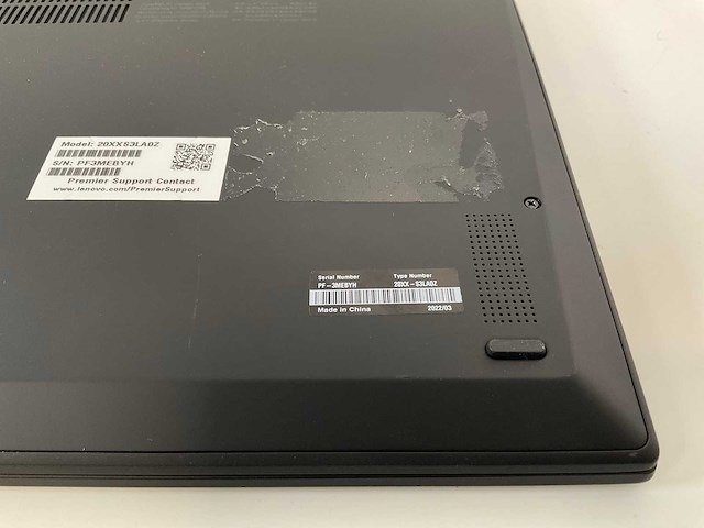 Lenovo thinkpad x1 carbon gen 9 14”, core(tm) i7 11th gen, 32 gb ram, no hdd laptop - afbeelding 7 van  7