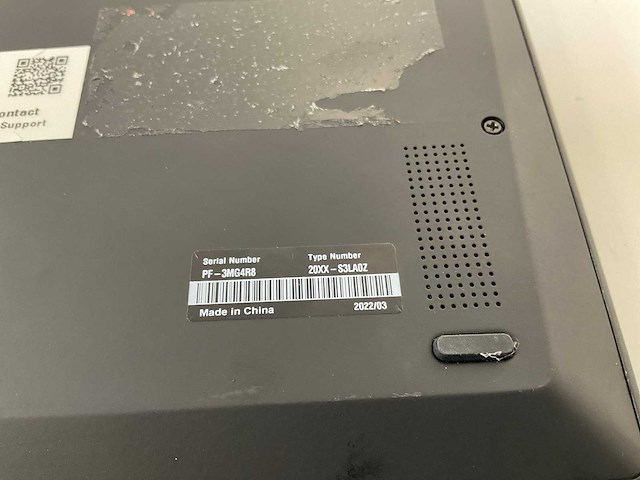 Lenovo thinkpad x1 carbon gen 9 14”, core(tm) i7 11th gen, 32 gb ram, no hdd laptops (2x) - afbeelding 16 van  16