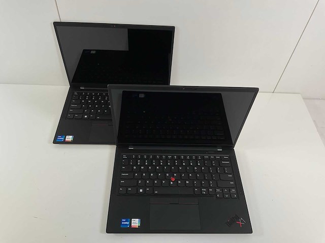 Lenovo thinkpad x1 carbon gen 9 14”, core(tm) i7 11th gen, 32 gb ram, no hdd laptops (2x) - afbeelding 9 van  16