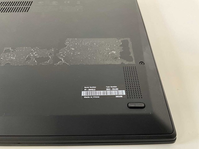 Lenovo thinkpad x1 carbon gen 9 14”, core(tm) i7 11th gen, 32 gb ram, no hdd laptops (2x) - afbeelding 8 van  16