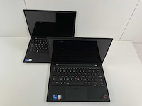 Lenovo thinkpad x1 carbon gen 9 14”, core(tm) i7 11th gen, 32 gb ram, no hdd laptops (2x) - afbeelding 9 van  16