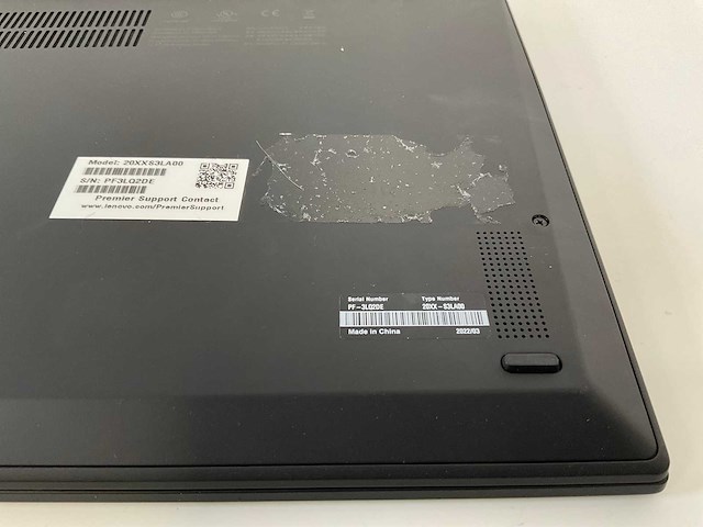 Lenovo thinkpad x1 carbon gen 9 14”, core(tm) i7 11th gen, 32 gb ram, no hdd laptops (2x) - afbeelding 16 van  16