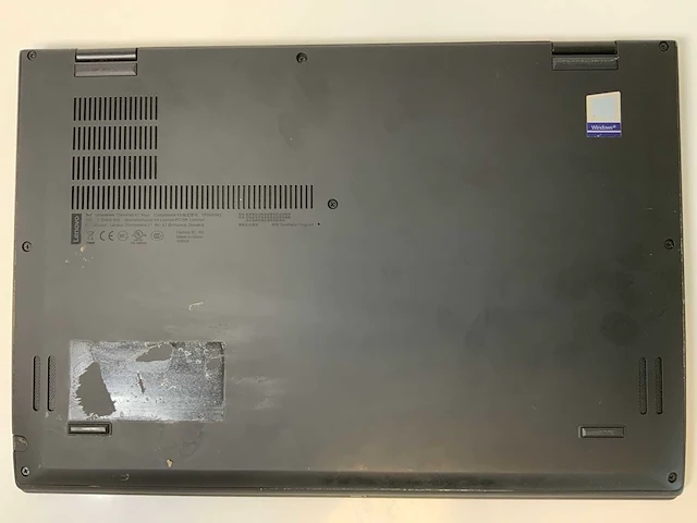 Lenovo thinkpad x1 yoga 3rd 14", core(tm) i7 8e generatie, 16 gb ram, 256 gb nvme laptop - afbeelding 6 van  7
