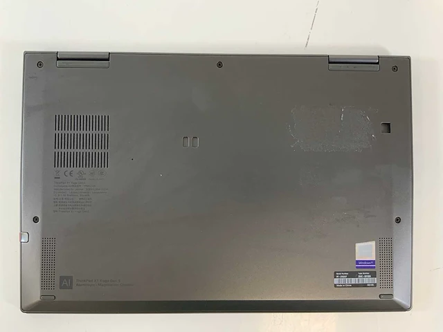 Lenovo thinkpad x1 yoga gen 5 14", core(tm) i7 10th gen, 16 gb ram, 256 gb nvme laptop - afbeelding 6 van  7