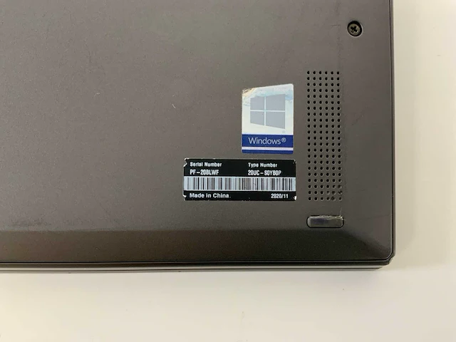 Lenovo thinkpad x1 yoga gen 5 14", core(tm) i7 10th gen, 16 gb ram, 256 gb nvme laptop - afbeelding 7 van  7