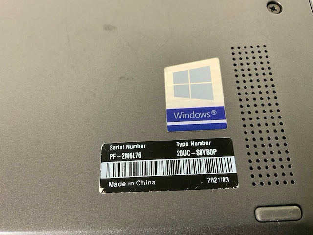 Lenovo thinkpad x1 yoga gen 5 14”, core(tm) i7 10th gen, 16 gb ram, 256 gb nvme laptop - afbeelding 7 van  7