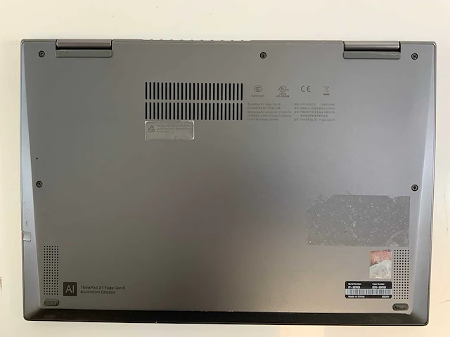 Lenovo thinkpad x1 yoga gen 6 14", core(tm) i7 11e generatie, 16 gb ram, 256 gb nvme laptop - afbeelding 6 van  8
