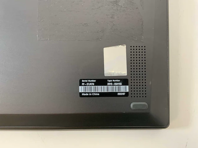 Lenovo thinkpad x1 yoga gen 6 14", core(tm) i7 11th gen, 16 gb ram, 256 gb nvme laptop - afbeelding 7 van  7