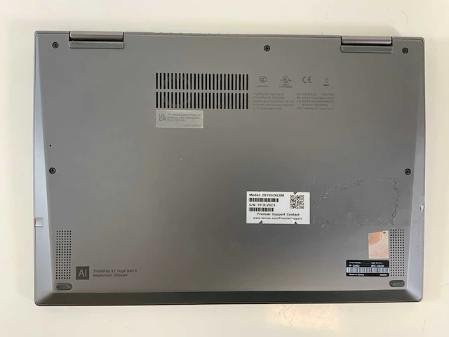 Lenovo thinkpad x1 yoga gen 6 14", core(tm) i7 11th gen, 16 gb ram, 256 gb nvme laptop - afbeelding 6 van  7