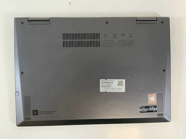 Lenovo thinkpad x1 yoga gen 6 14", core(tm) i7 11th gen, 16 gb ram, 256 gb nvme laptop - afbeelding 5 van  6