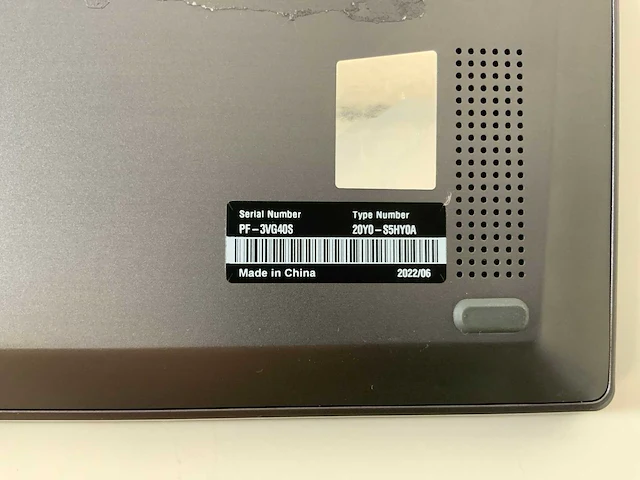 Lenovo thinkpad x1 yoga gen 6 14", core(tm) i7 11th gen, 16 gb ram, 256 gb nvme laptop - afbeelding 7 van  7