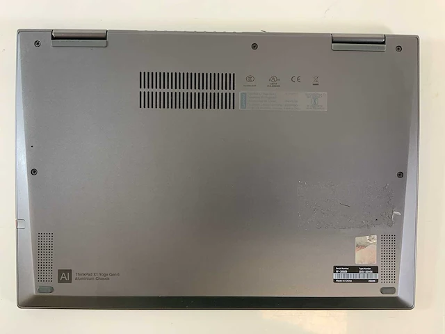 Lenovo thinkpad x1 yoga gen 6 14", core(tm) i7 11th gen, 16 gb ram, 256 gb nvme laptop - afbeelding 6 van  7
