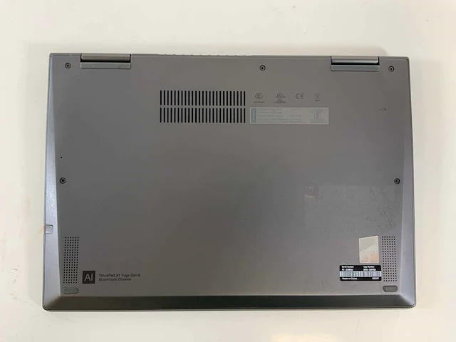 Lenovo thinkpad x1 yoga gen 6 14", core(tm) i7 11th gen, 16 gb ram, 256 gb nvme laptop - afbeelding 6 van  7