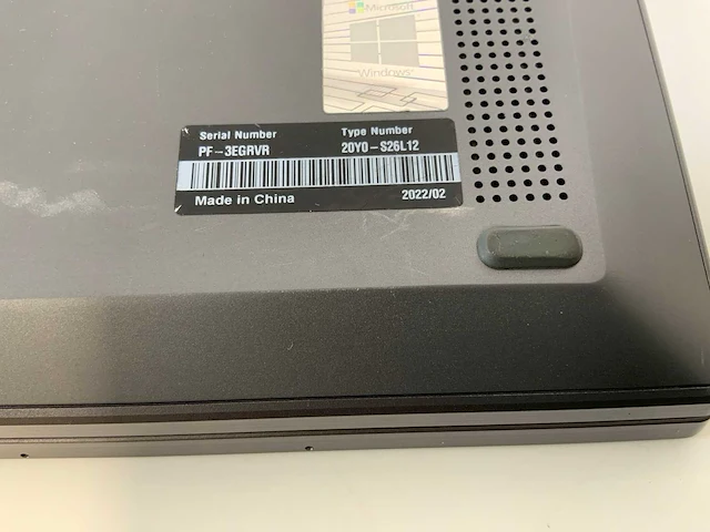 Lenovo thinkpad x1 yoga gen 6 14", core(tm) i7 11th gen, 16 gb ram, 256 gb nvme laptop - afbeelding 7 van  7