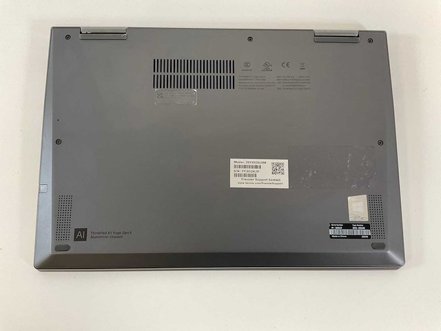 Lenovo thinkpad x1 yoga gen 6 14”, core(tm) i7 11th gen, 16 gb ram, 256 gb nvme laptop - afbeelding 6 van  7