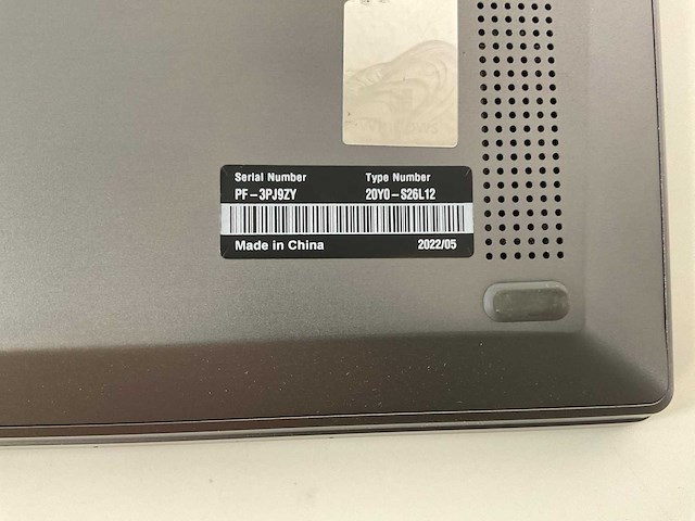 Lenovo thinkpad x1 yoga gen 6 14”, core(tm) i7 11th gen, 16 gb ram, 256 gb nvme laptop - afbeelding 7 van  7