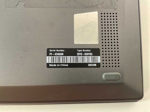 Lenovo thinkpad x1 yoga gen 6 14”, core(tm) i7 11th gen, 16 gb ram, 256 gb nvme laptop - afbeelding 7 van  7