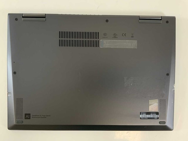 Lenovo thinkpad x1 yoga gen 6 14", core(tm) i7 11th gen, 16 gb ram, 256 gb nvme laptop - afbeelding 6 van  7