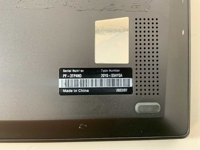 Lenovo thinkpad x1 yoga gen 6 14", core(tm) i7 11th gen, 16 gb ram, 256 gb nvme laptop - afbeelding 7 van  7