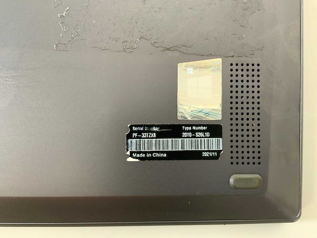 Lenovo thinkpad x1 yoga gen 6 14", core(tm) i7 11th gen, 16 gb ram, 256 gb nvme laptop - afbeelding 7 van  7