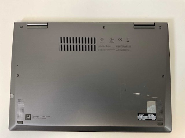 Lenovo thinkpad x1 yoga gen 6 14”, core(tm) i7 11th gen, 16 gb ram, 256 gb nvme touchscreen laptop - afbeelding 6 van  7