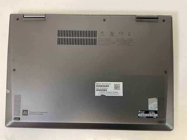 Lenovo thinkpad x1 yoga gen 6 14”, core(tm) i7 11th gen, 16 gb ram, 256 gb nvme touchscreen laptop - afbeelding 5 van  6