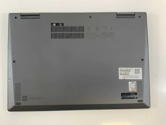 Lenovo thinkpad x1 yoga gen 6 14", core(tm) i7 11th gen, 32 gb ram, 512 gb nvme laptop - afbeelding 6 van  7