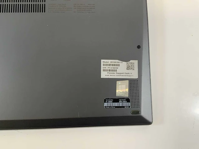 Lenovo thinkpad x1 yoga gen 6 14", core(tm) i7 11th gen, 32 gb ram, no hdd laptops (2x) - afbeelding 8 van  16