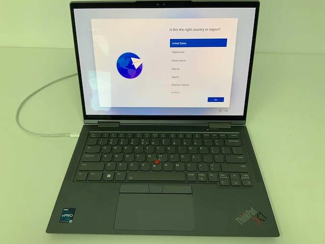 Lenovo thinkpad x1 yoga gen 7 laptop - afbeelding 1 van  2