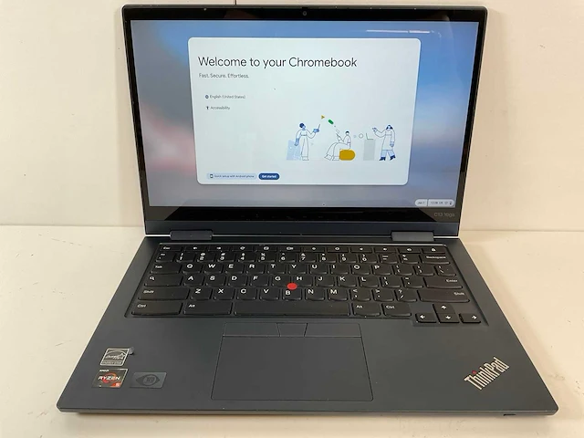 Lenovo thinkpad yoga c13 gen 1 13.3”, amd ryzen 5 3500c, 8 gb ram, 128 gb hdd chromebooks (2x) - afbeelding 2 van  16
