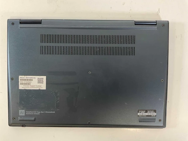Lenovo thinkpad yoga c13 gen 1 13.3”, amd ryzen 5 3500c, 8 gb ram, 128 gb hdd chromebooks (2x) - afbeelding 7 van  16