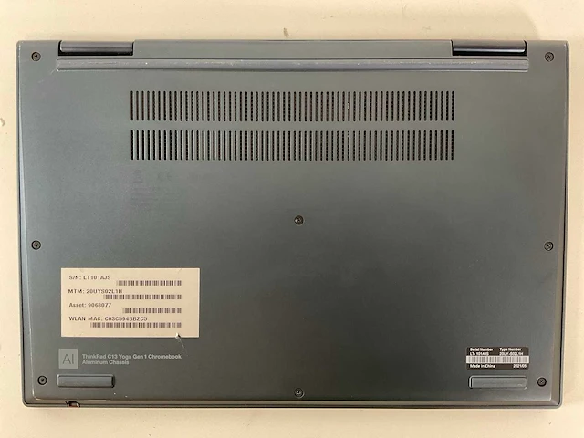 Lenovo thinkpad yoga c13 gen 1 13.3”, amd ryzen 5 3500c, 8 gb ram, 128 gb hdd chromebooks (2x) - afbeelding 8 van  17