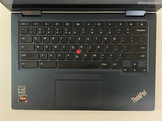 Lenovo thinkpad yoga c13 gen 1 13.3”, amd ryzen 5 3500c, 8 gb ram, 128 gb hdd chromebooks (2x) - afbeelding 14 van  17