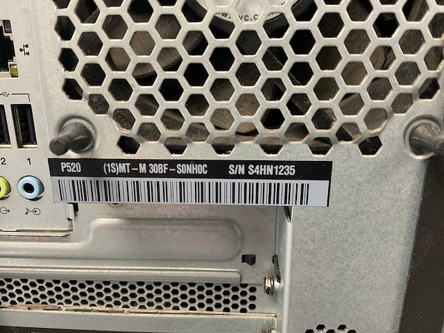 Lenovo thinkstation p520, xeon(r) w-2135, 64 gb ram, 512 gb nvme, nvidia quadro p1000 4 gb workstation - afbeelding 5 van  5