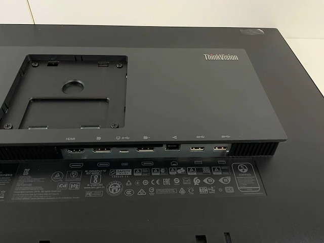 Lenovo thinkvision (p27h-20) 27", 2560x1440 (qhd) ips monitor - afbeelding 5 van  6