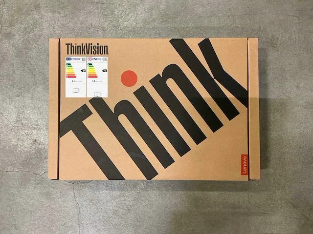 Lenovo thinkvision t24i-2l flat panel monitor - afbeelding 1 van  4
