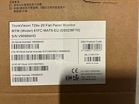 Lenovo thinkvision t24v-20 flat panel monitor - afbeelding 3 van  3