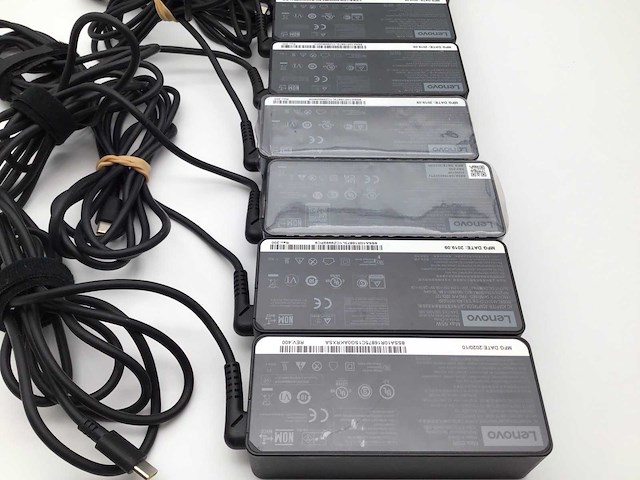Lenovo usb-c 65 watt laptop adapter overig (10x) - afbeelding 3 van  5