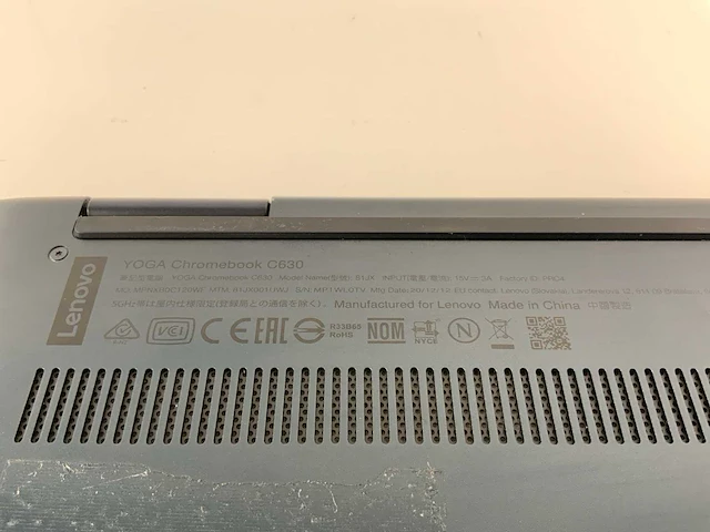 Lenovo yoga c630 15", core(tm) i7 8th gen, 16 gb ram, 128 gb ssd chromebook - afbeelding 7 van  7