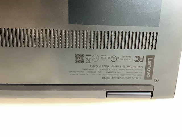 Lenovo yoga c630 15.4”, core(tm) i7 8th, 16 gb ram, 128 gb ssd touchscreen chromebook - afbeelding 7 van  7